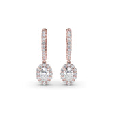 Dazzling Diamond Drop Earrings