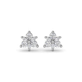 Trio Stud Diamond Earrings