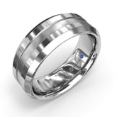 Sandblast Finish Men's Band