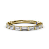 Baguette Diamond Wedding Band