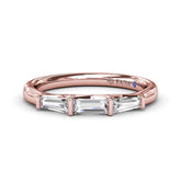Baguette Diamond Wedding Band