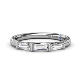 Baguette Diamond Wedding Band