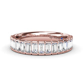 Baguette Diamond Wedding Band