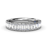 Baguette Diamond Wedding Band