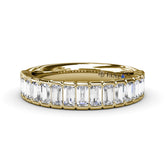 Baguette Diamond Wedding Band