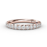 Pave Diamond Anniversary Band