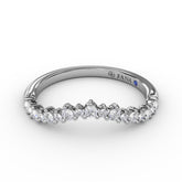 Shared Prong Diamond Band
