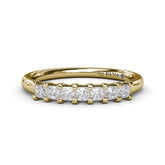 Princess Cut Diamond Wedding Band