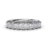 Princess Cut Diamond Wedding Band
