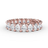 3.3ct Oval Diamond Eternity Band