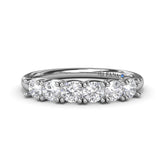 Bold and Beautiful Diamond Wedding Band