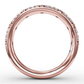 Diamond Crescent Ring