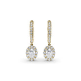 Dazzling Diamond Drop Earrings