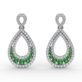 Bedazzled Drop Earrings