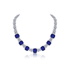 60.89 CTW Regal Choker Necklace