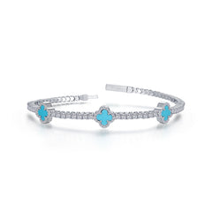 2.40 CTW Flexible Tennis Bracelet