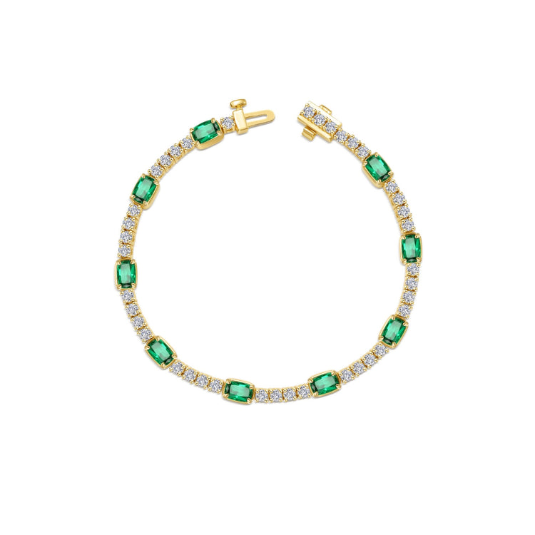 Regal Cushion-Cut Bracelet