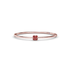 Magnolia Ruby Bangle