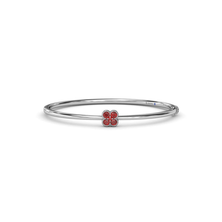 Magnolia Ruby Bangle