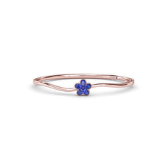 Magnolia Sapphire Wave Bangle