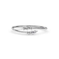 Floral Love Diamond Bangle