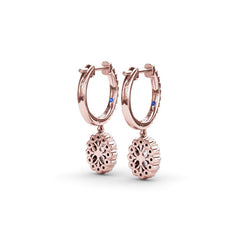 Dazzling Diamond Drop Earrings