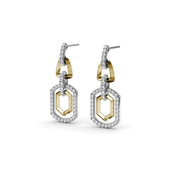 Lynq Sparkling Drop Earrings