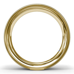 Sandblast Finish Men's Band