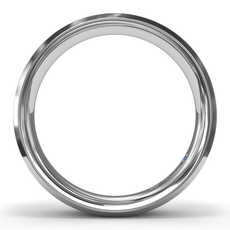 High Polish Bevel Edge Men's Band