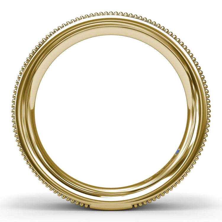Sandblast Finish Men's Band