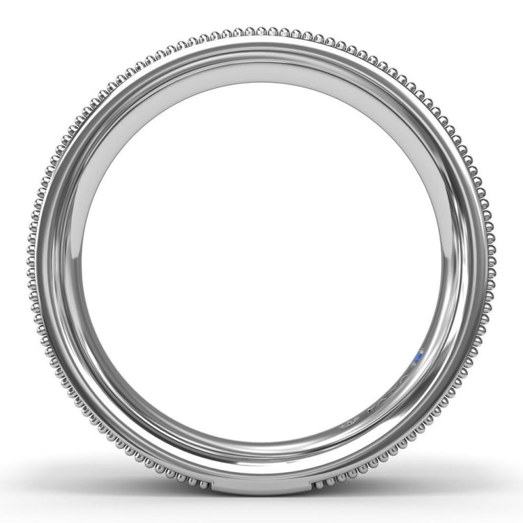 Sandblast Finish Men's Band