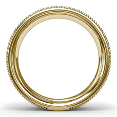Sandblast Finish Men's Band