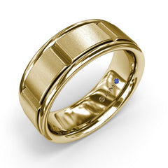 Sandblast Finish Men's Band