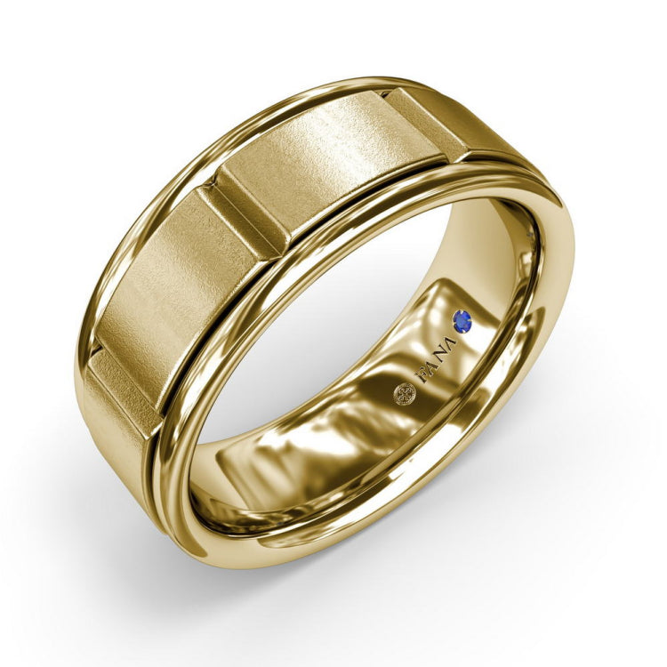 Sandblast Finish Men's Band