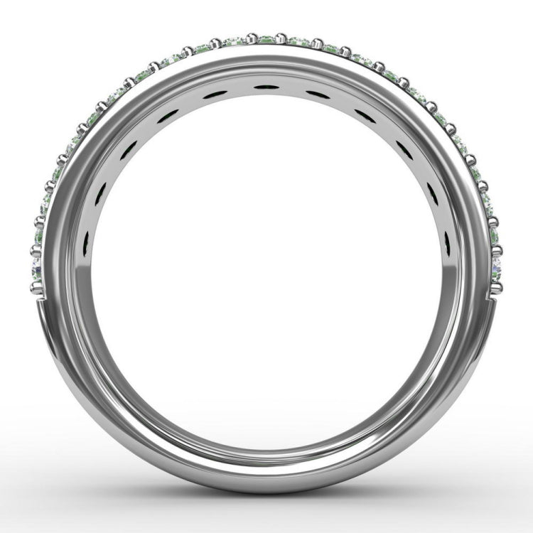 No One Like You Emerald and Diamond Ring