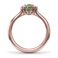 Dazzling Emerald and Diamond Ring 