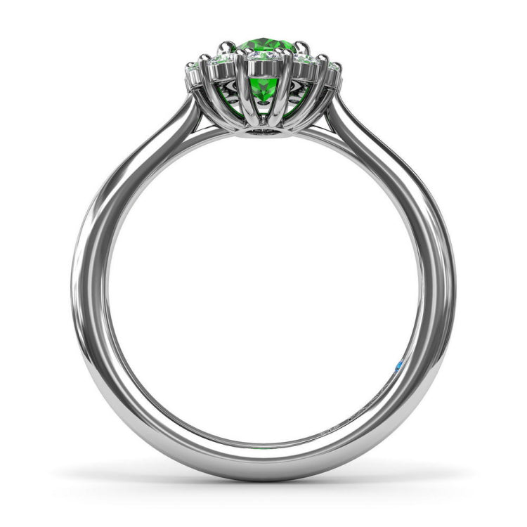 Dazzling Emerald and Diamond Ring 