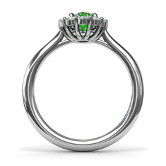 Dazzling Emerald and Diamond Ring 