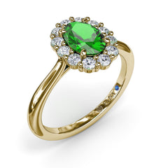 Dazzling Emerald and Diamond Ring 