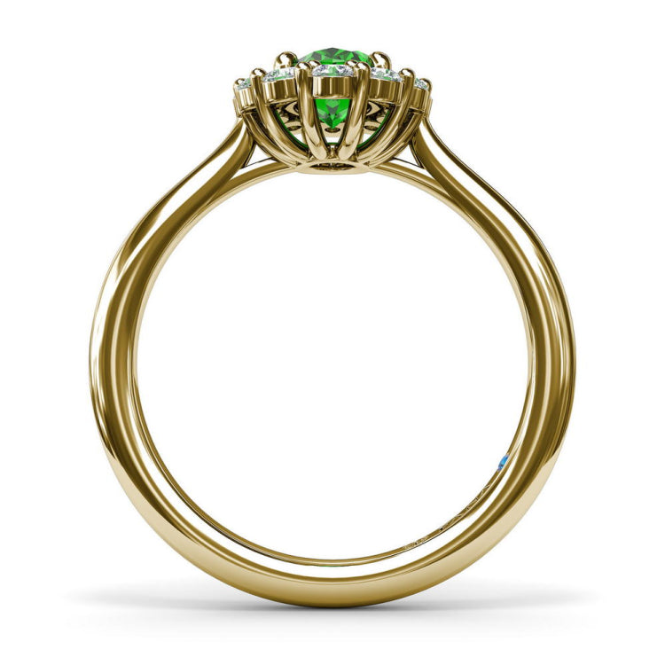 Dazzling Emerald and Diamond Ring 