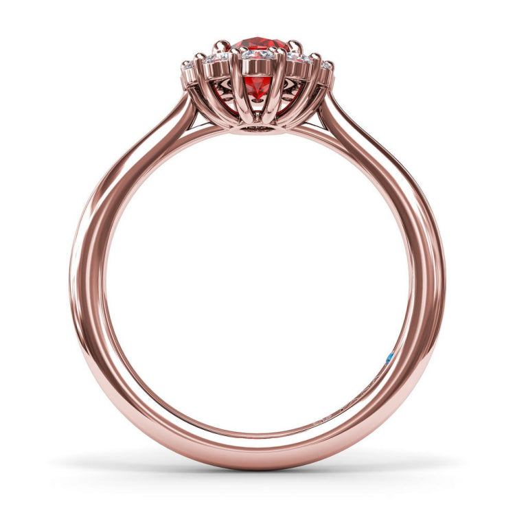 Dazzling Ruby and Diamond Ring 