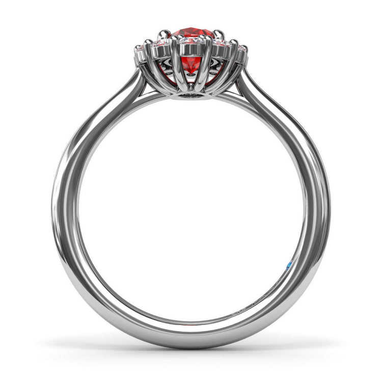 Dazzling Ruby and Diamond Ring 
