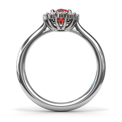 Dazzling Ruby and Diamond Ring 