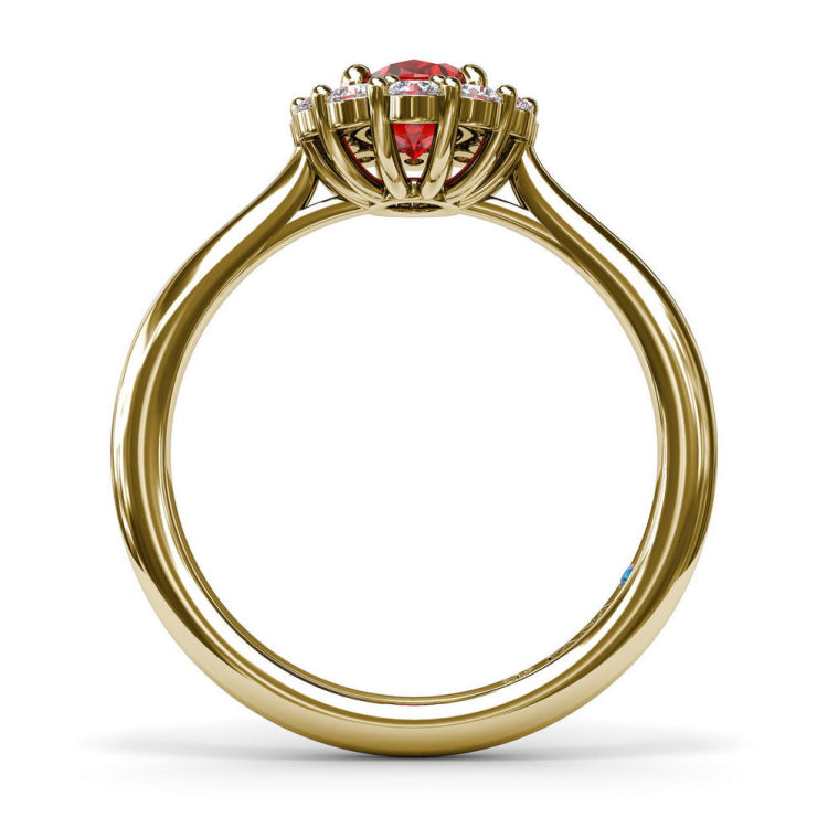 Dazzling Ruby and Diamond Ring 