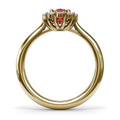 Dazzling Ruby and Diamond Ring 