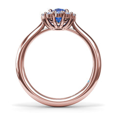 Dazzling Sapphire and Diamond Ring 