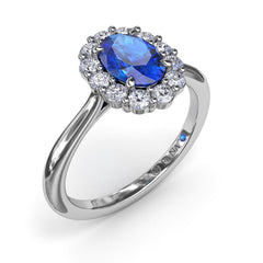 Dazzling Sapphire and Diamond Ring 