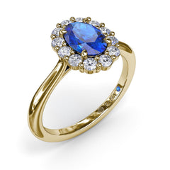 Dazzling Sapphire and Diamond Ring 