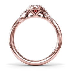 Love Knot Ruby Ring