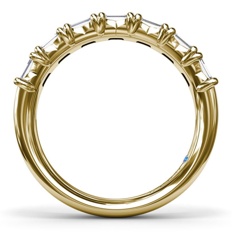Baguette Diamond Wedding Band